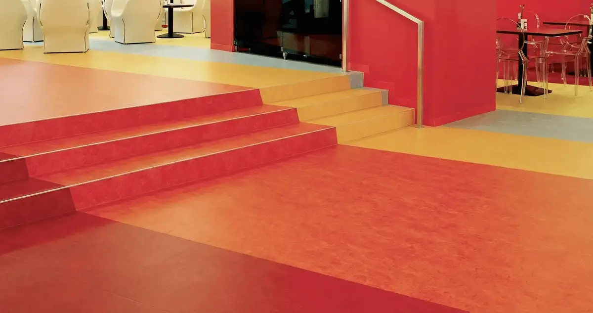Snack bar with beautiful professionally installed linoleum flooring in El Paso, TX